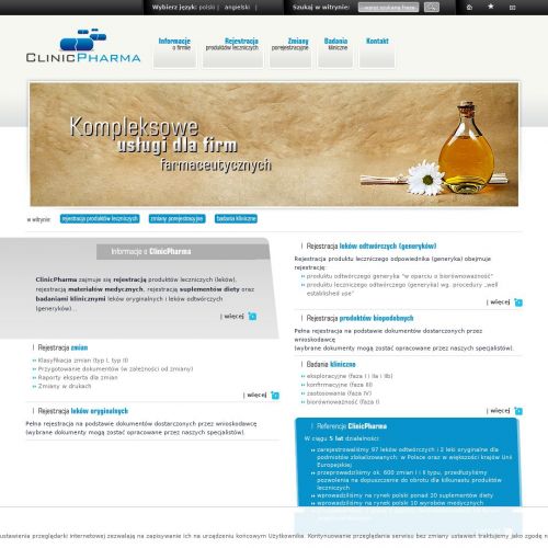 Warszawa - opracowanie dossier produktów leczniczych