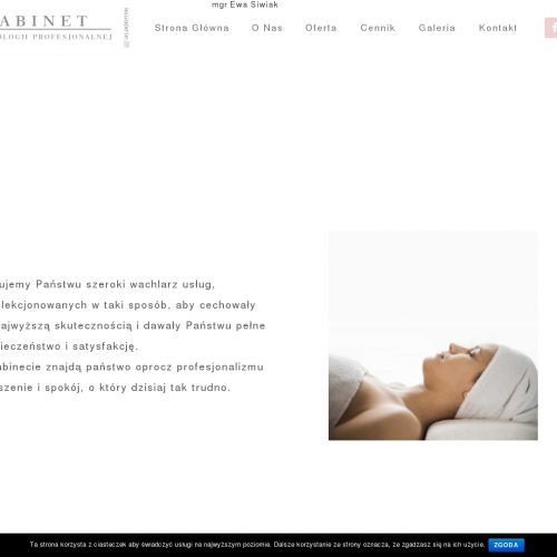 Bydgoszcz - oczyszczanie twarzy