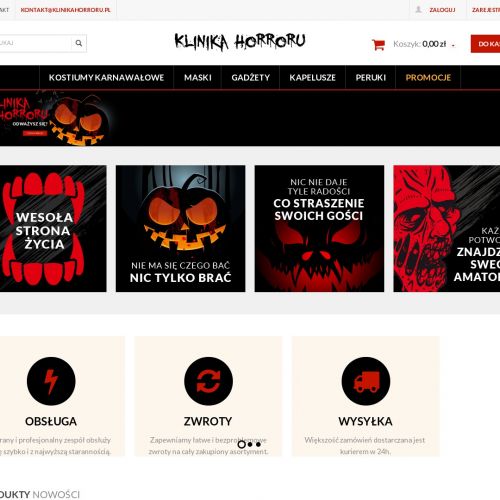 Peruka klaun w Katowicach