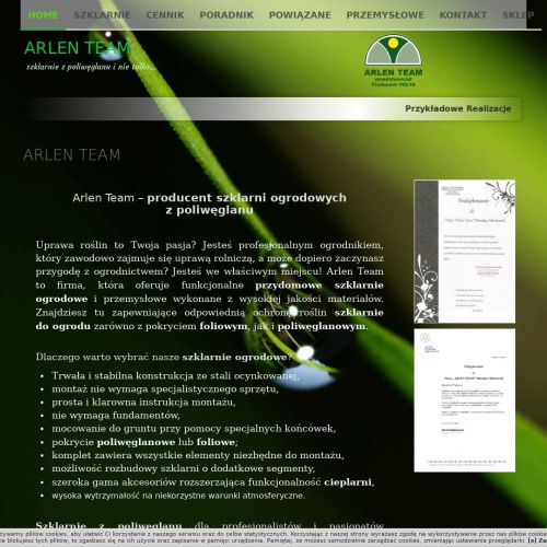 System nawadniania do szklarni