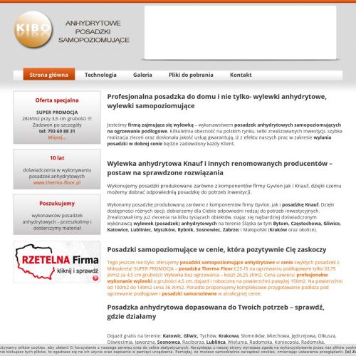 Kraków - wylewka anhydrytowa knauf