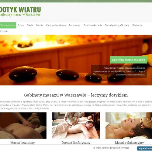 Masaż sportowy w Warszawie