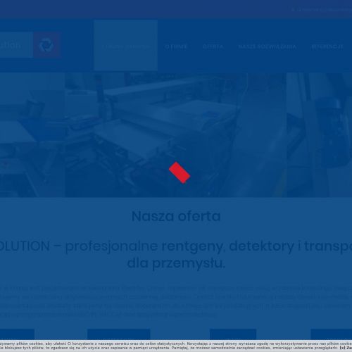 Przemysłowy wykrywacz metali