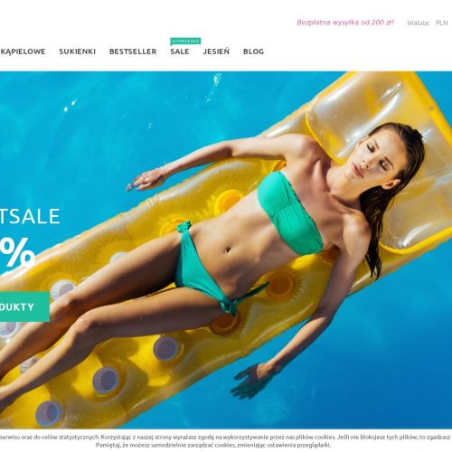 Kostium kąpielowe jednoczęściowy Poznań