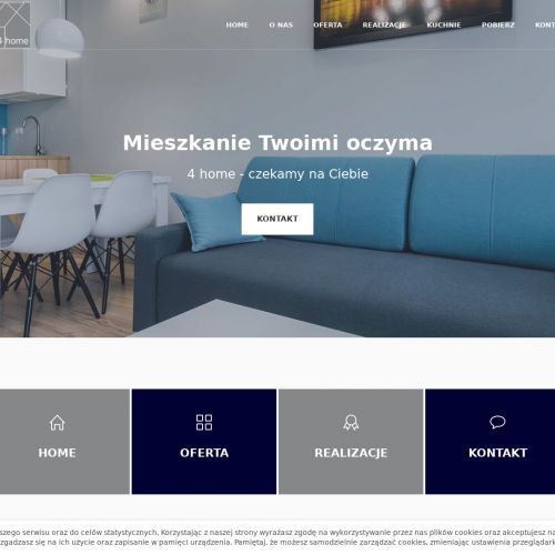 Wizualizacja wykończenia mieszkania pod klucz - Gdańsk