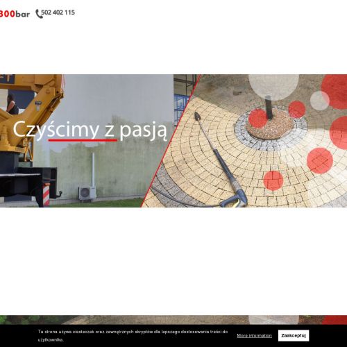 Czyszczenie bruku - Poznań