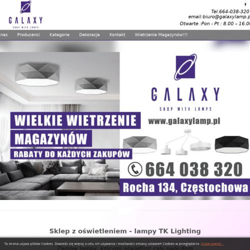 Klasyczne lampy tk lighting w Częstochowie