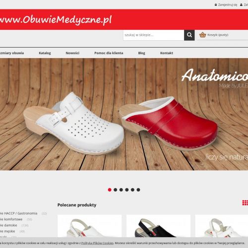 Obuwie medyczne białe