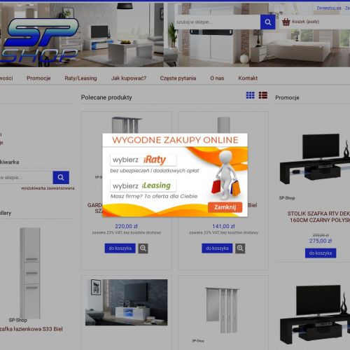 Duże komody do salonu