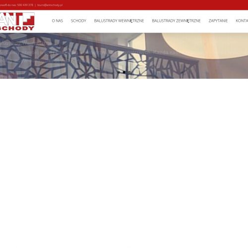 Warszawa - nowoczesne balustrady wewnętrzne