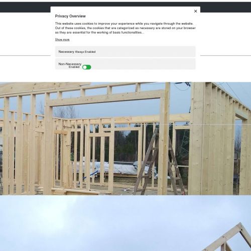 Elewacje domów z brązowym dachem - Otwock