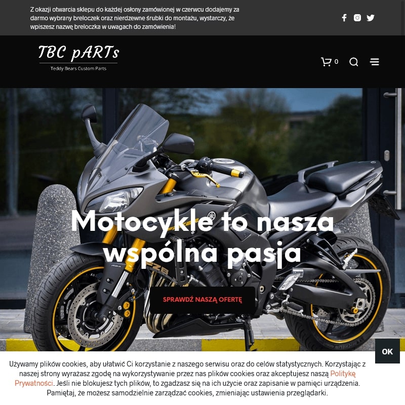 Brelok motocyklisty