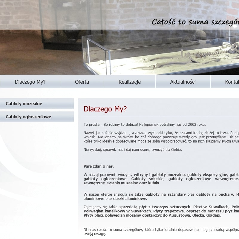 Kubiki ekspozycyjne - Suwałki