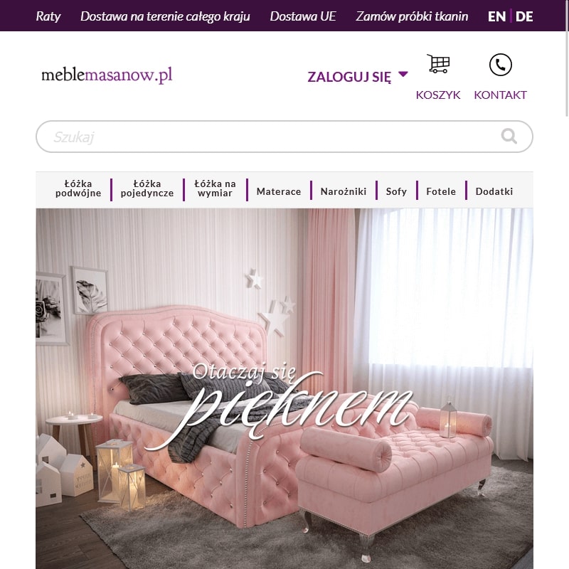 Sulejówek - łóżko dla ciężkich osób