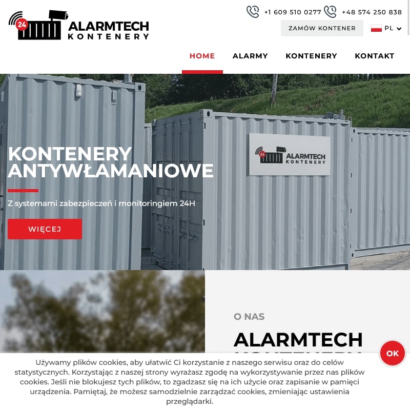 Kontener stalowy w Poznaniu