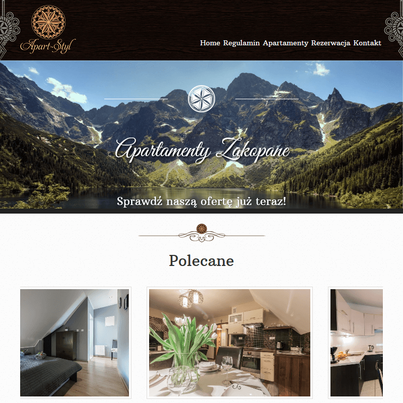 Apartament brzozowa - Zakopane