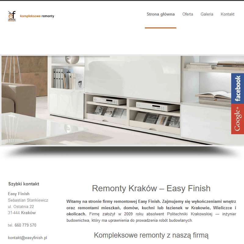 Wieliczka - wykańczanie mieszkań w krakowie