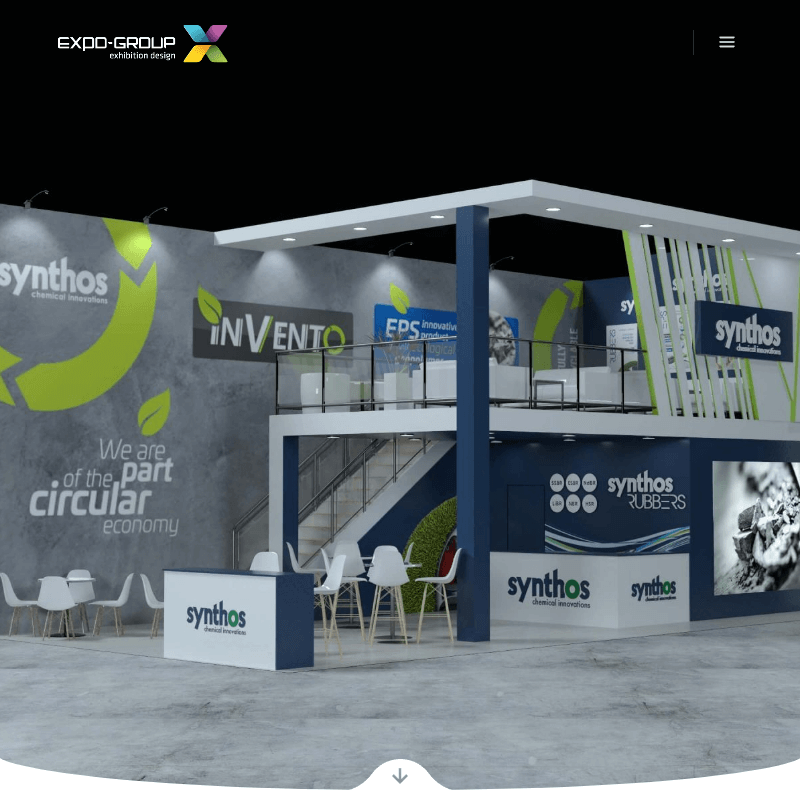 Stoisko targowe projekt w Krakowie