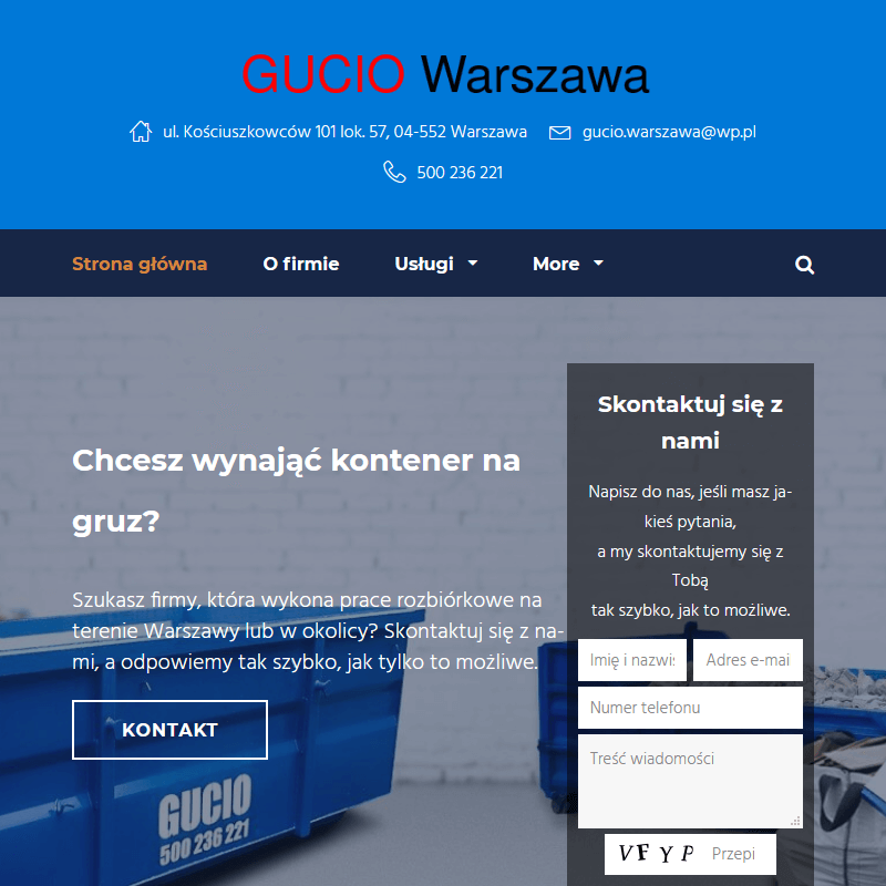 Kontener na gruz