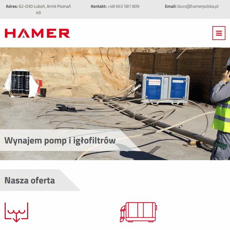 Wrocław - instalacje igłofiltrowe