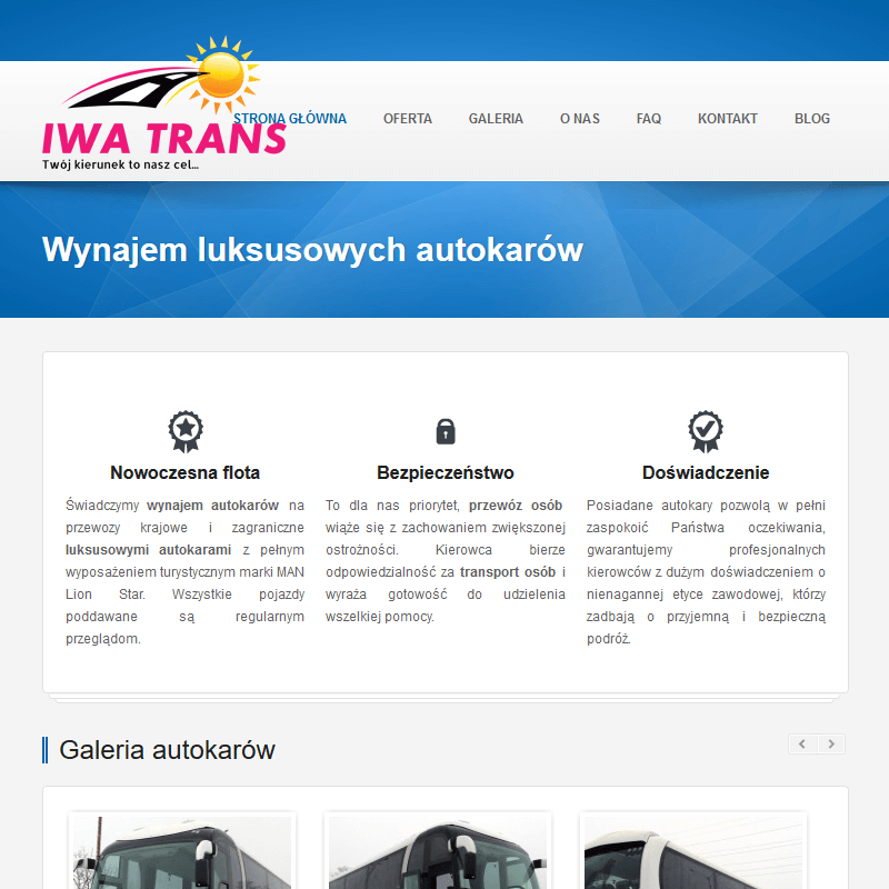 Wynajem autobusów z klimatyzacją łódź