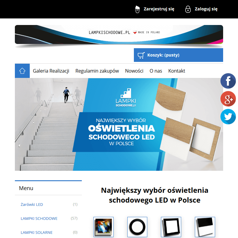 Oświetlenie schodowe Warszawa