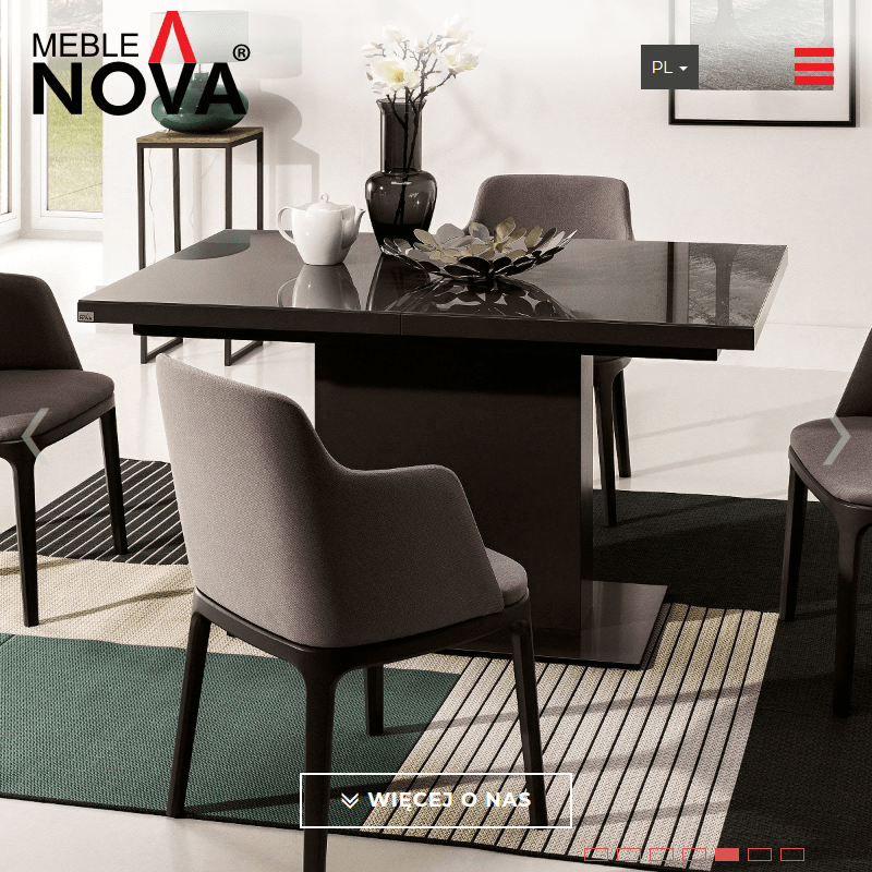 Stół z blatem w fornirze dębu