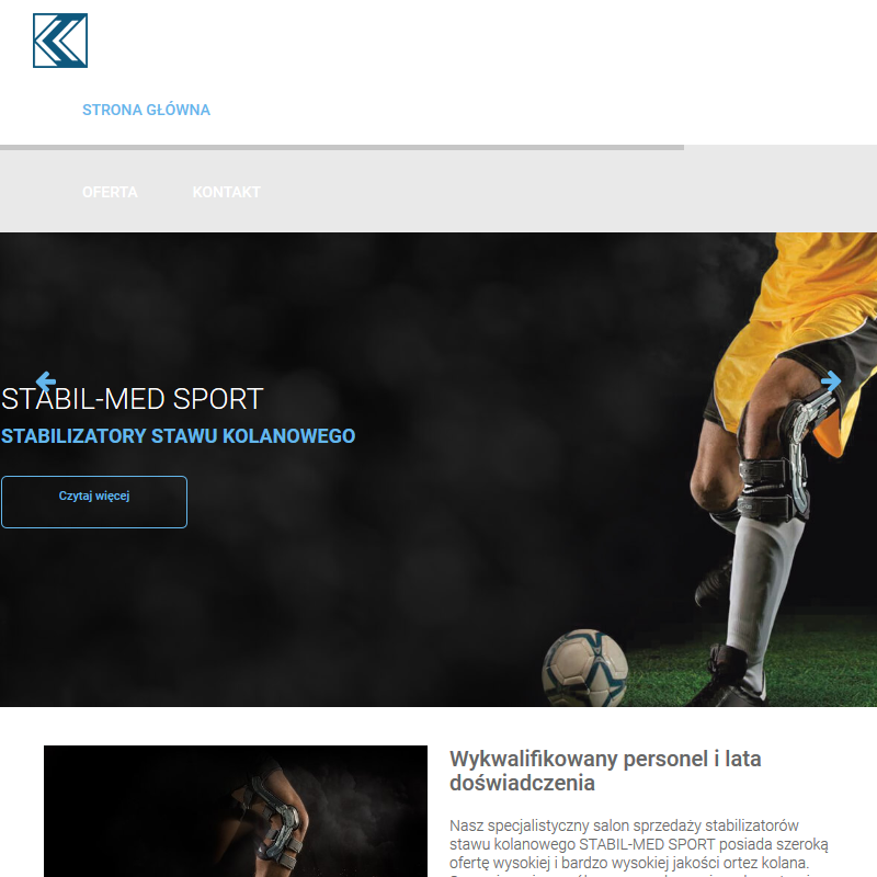 Poznań - opaska stawu kolanowego