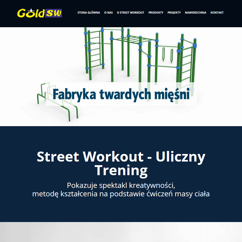 Ławeczki do ćwiczeń street workout