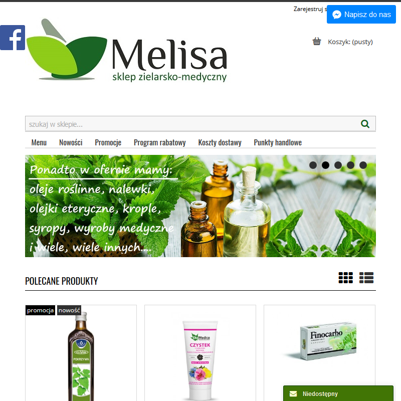 Sklep zielarsko medyczny - Wrocław