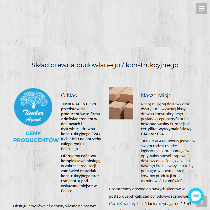 Certyfikowane drewno budowlane