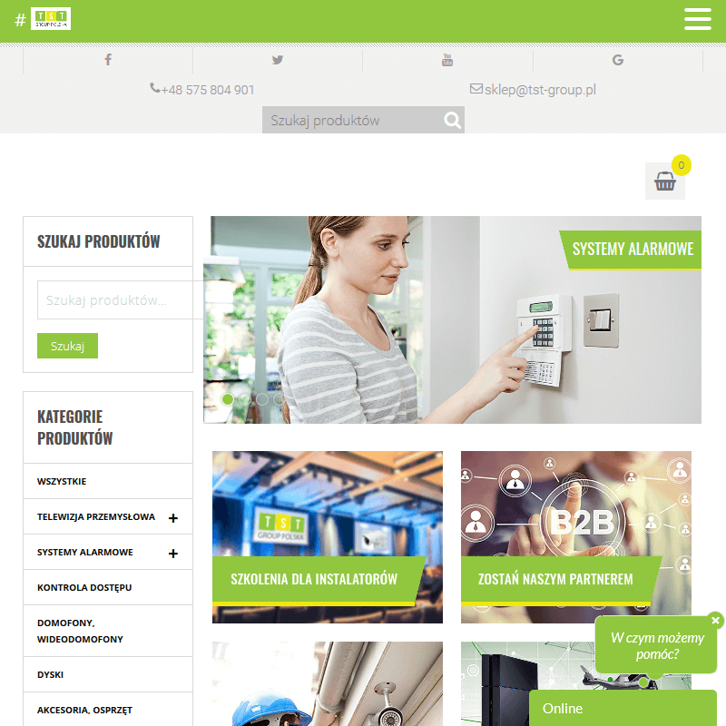 Przewody do systemów alarmowych w Krakowie